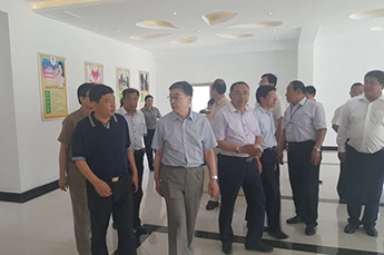 民革中央副主席何丕洁一行莅临3499手机版拉斯维加斯,3499拉斯维加斯集团旗下农业产业百枣纲目考察调研